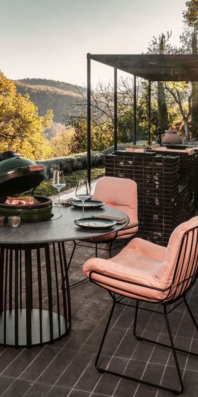 Bc07 E 01 Tisch Basket Rund Outdoor Stein Janua X Biggreenegg